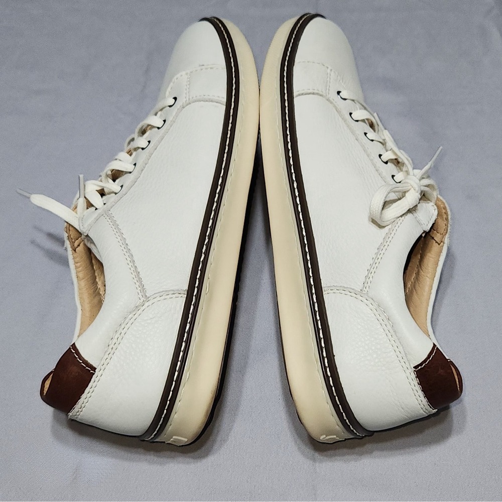 Johnston & Murphy Mens XC4 Prentiss White Leather Sneakers 25-3348 Size 9M - Picture 3 of 8